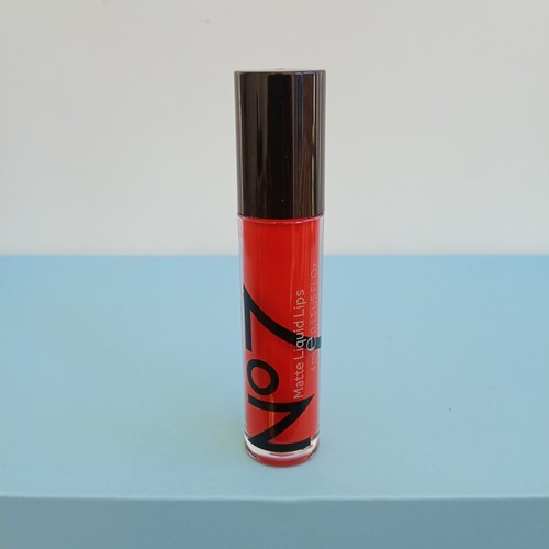 No7 matte lip - matte, fearless