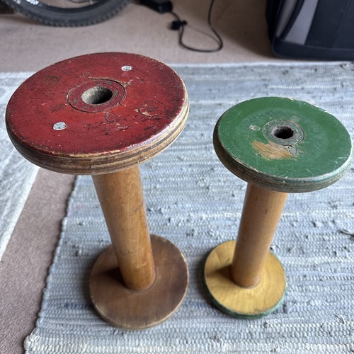 Vintage wooden bobbin - 2, x