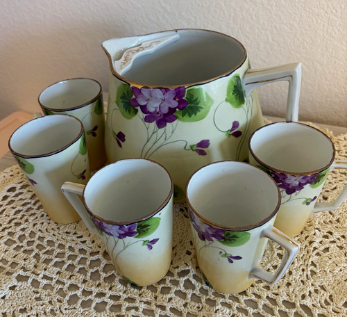 Vintage nippon hand painted - nippon,