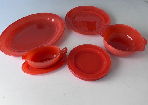 Pyrex glass crockery set - glass,