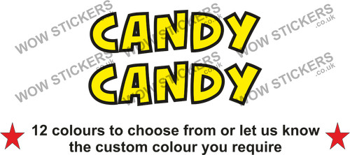 Candy stickers street - 2,