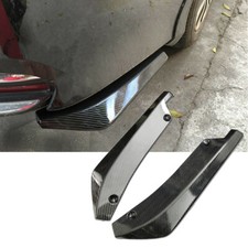 Carbon Fiber Bumper Rear Style Canard Splitter Valence Diffuser Spoiler Lip