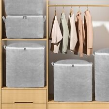 Storage Organizers Bag Zipped Box For Quilt Pillow Clothes Blanket Bedding Duvet