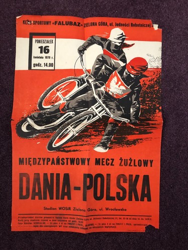 Speedway poster poland - poster, v