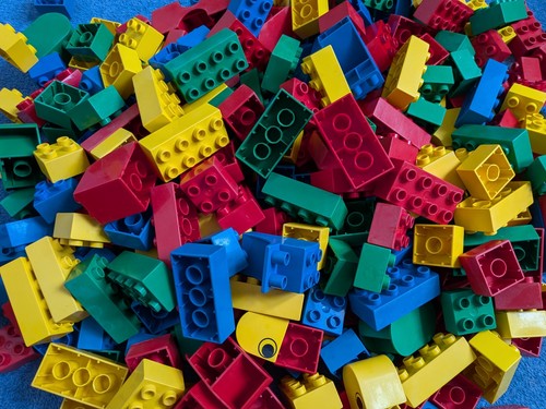 Vintage duplo bricks - vintage, 500gm