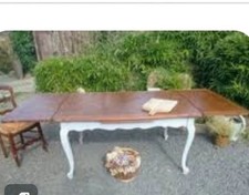 FRENCH EXTENDING DINING TABLE LOUIS XV  SEATS 10 PEOPLE. £599
