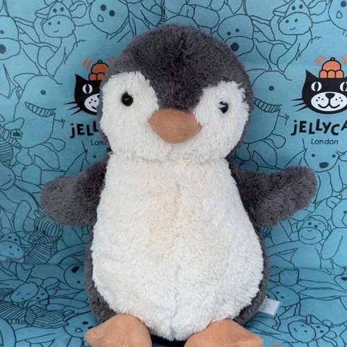 Jellycat penguin keychain - penguin, &