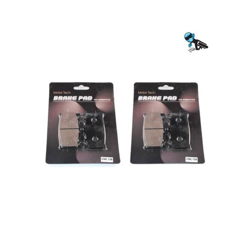 Set front brake pads - of,