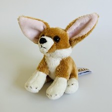 Ravensden Longleat Fennec Fox Soft Toy Cuddly Plush Stuffed Animal 12cm