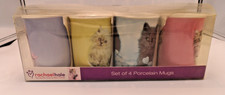 4 X Rachael Hale Kitten Mugs