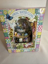 Easter Snow, Globe, Bunny