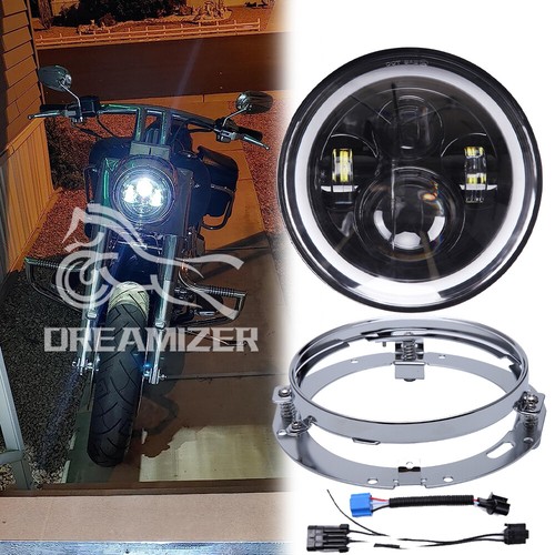 Led headlight lo beam - 7", hi-lo