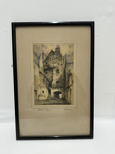 Original vintage engraving - original,
