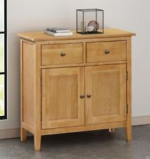 Small Sideboard, Wooden Storage Cabinet, Kitchen Cupboard with 2 Drawers & Shelf