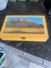 vintage rock box from Tenerife Teide 