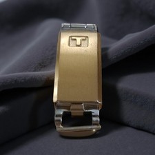 Genuine Tissot Gold Stainless Steel Bracelet Clasp J226-666 for PR50 Watch 