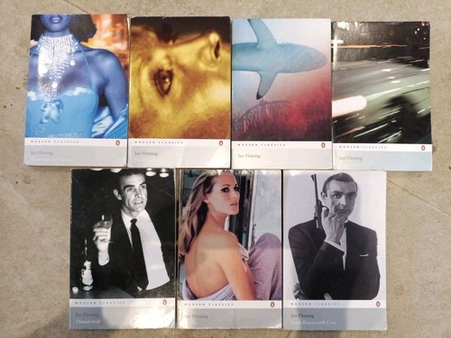 Ian fleming james bond - 7x,