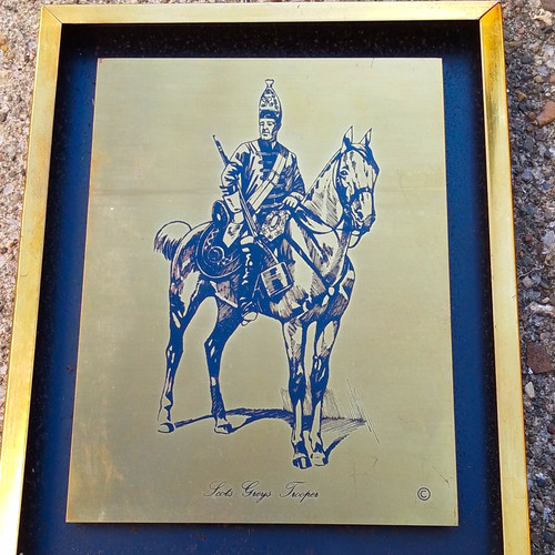 Peerage etchings scots greys - etchings,