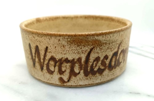 Vintage rustic stoneware bowl - rustic,