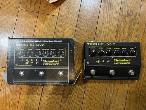 Sansamp programmable bass - sansamp,