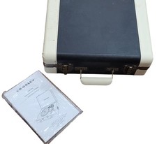 Crosley CR6019A-BK Portable Turntable Vinyl Record Player Case Design