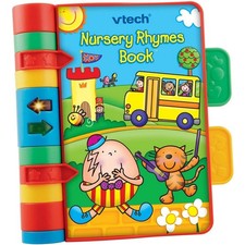VTech Baby Nursery Rhymes Book Light Up Interactive Musical Baby Book with