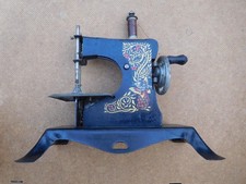 Vintage Child's Toy Sewing Machine with Fairy design unusual collectable dressma