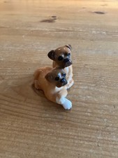 Beswick Two boxer dogs glossy