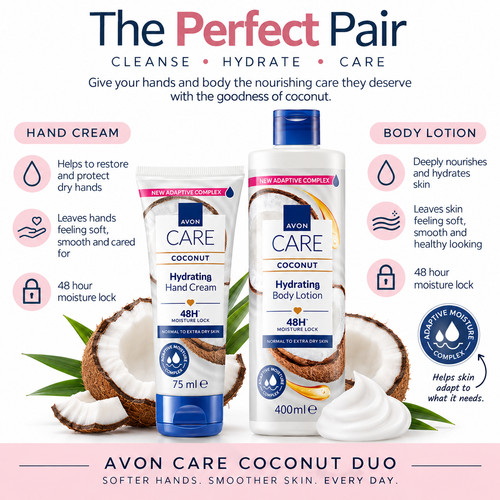 Avon care coconut hand - avon,