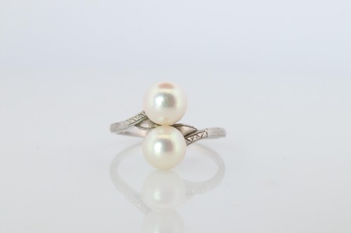 Mikimoto pearl ring sterling - mikimoto,