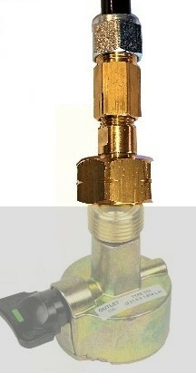 Nut nozzle fitting for - nut, shell