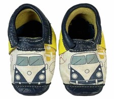 VW Bus Peace Leather Moccasin
