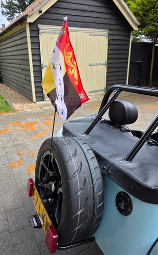 Caterham spare wheel mounted - spare,