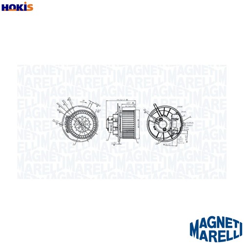 Interior blower 069412231010 - interior,