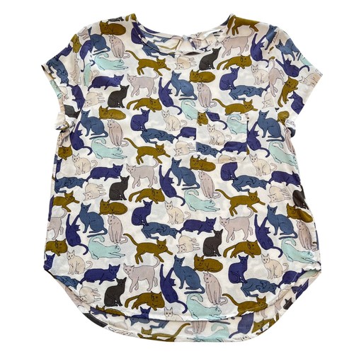 Cream blue olive - cream,
