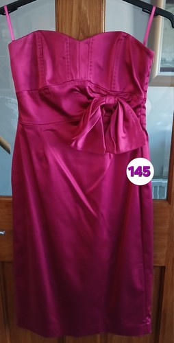 Coast dark pink strapless - coast,