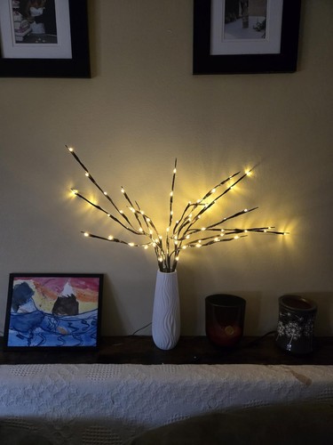 Led twig lights prelit - led,