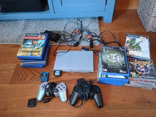 Slim silver ps2 - slim,