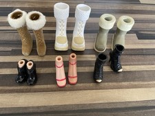 6pairs Bratz vintage shoes and boots