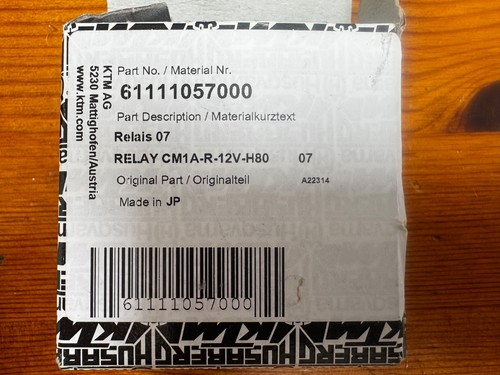 Relay pin cm1a 12v h80 - pin,