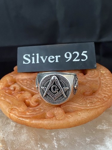 Solid silver masonic - solid,
