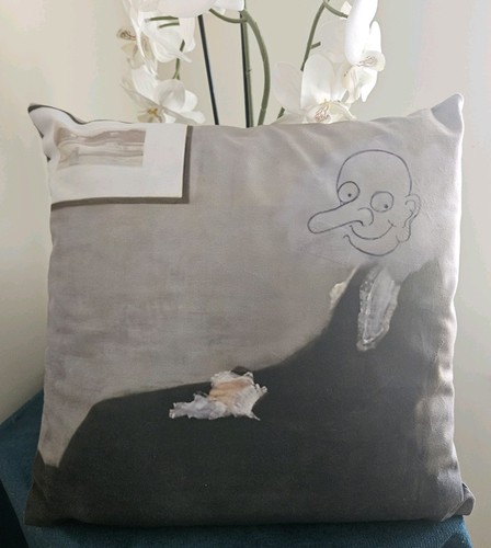 Parody cushion mr bean - of,