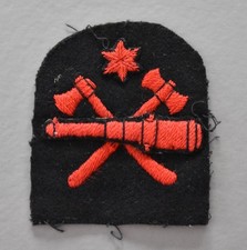Royal Navy Gunnery Artificer, WW2 Era Trade Badge/Patch