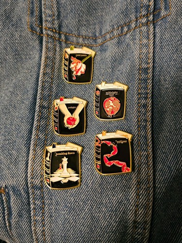 Twilight pin badges set - badges, 5