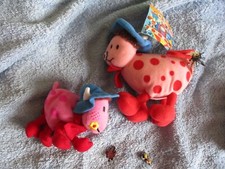 florence brooch NEW + TAGS ERMINTRUDE MAGIC ROUNDABOUT tv toy soft plush figure
