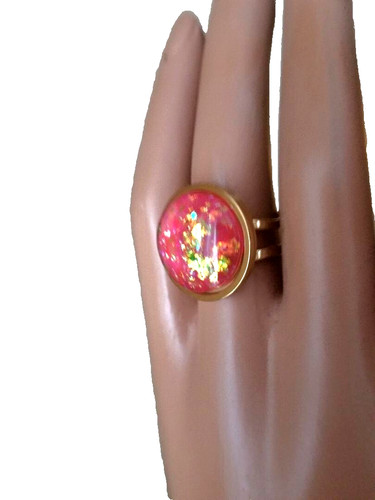 Opal ring resin - ring:, in