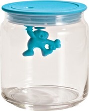 Alessi Gianni Storage Jar Blue