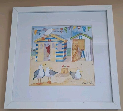 Emma ball art print - ball, framed