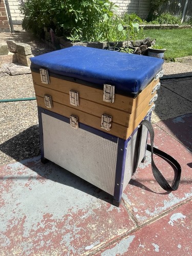 Fishing seat box cushioned - fishing,
