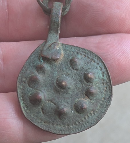 Roman bronze sunburst - roman,